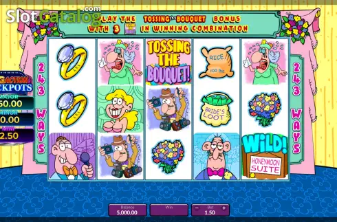 Скрин2. Wedding Party Big Action Jackpots слот