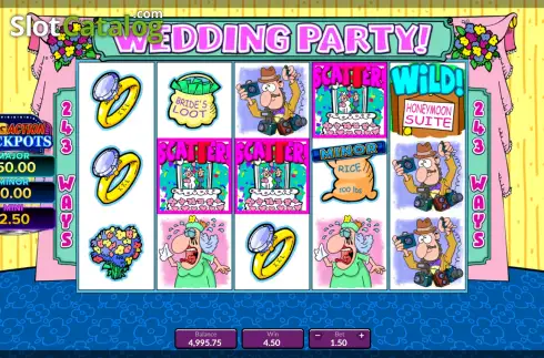 Скрин3. Wedding Party Big Action Jackpots слот