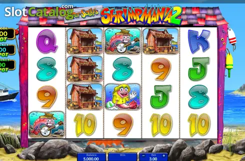 Скрин2. Super Sally's Shrimpmania 2 слот