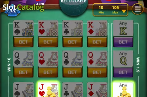 Скрин2. Poker Roulette (KingMidas Games) слот