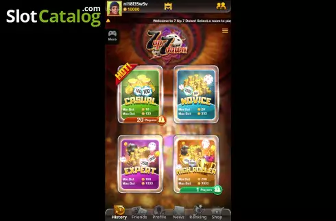 Скрин2. 7 Up 7 Down (KingMidas Games) слот