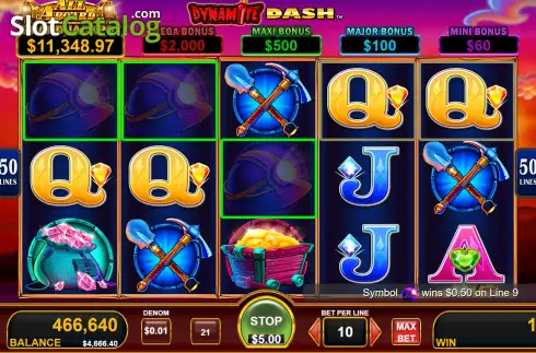 Скрин4. Dynamite Dash слот
