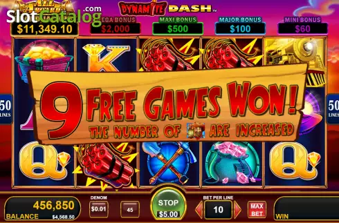 Скрин6. Dynamite Dash слот