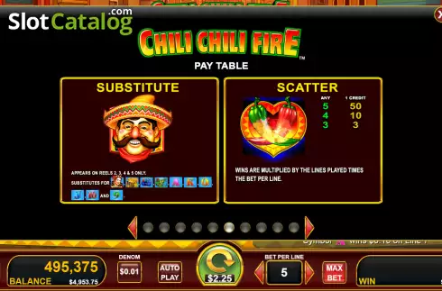 Скрин6. Chili Chili Fire слот