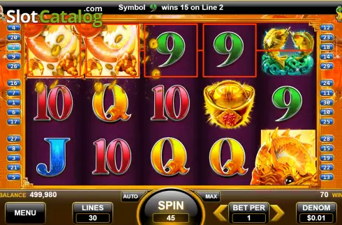 Скрин3. Imperial Wealth (Konami) слот