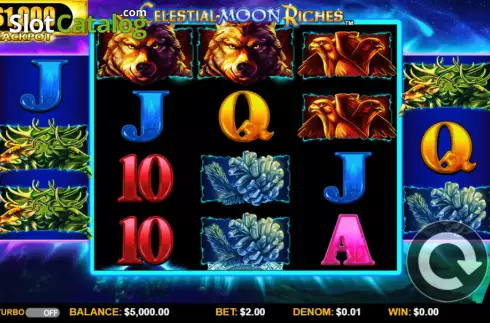 Скрин2. Celestial Moon Riches слот