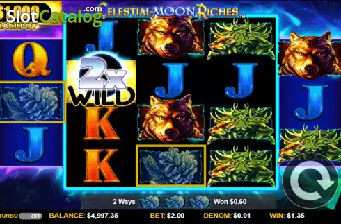 Скрин3. Celestial Moon Riches слот