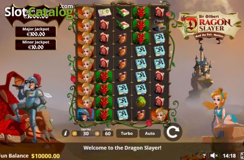 Скрин2. Dragon Slayer (Lady Luck Games) слот