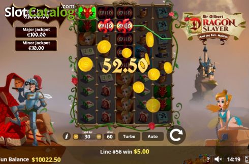 Скрин3. Dragon Slayer (Lady Luck Games) слот