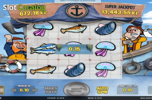 Скрин4. Fiskekutteren слот