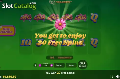 Скрин9. SpinJoy Society Megaways слот