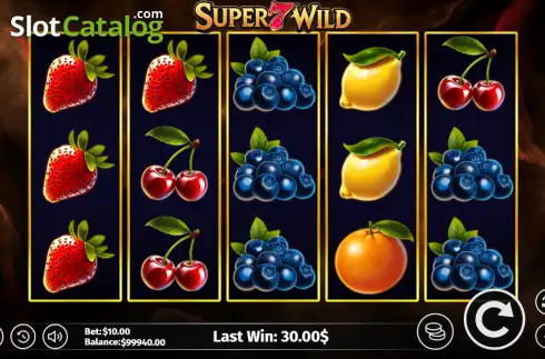 Скрин2. Super 7 Wild слот