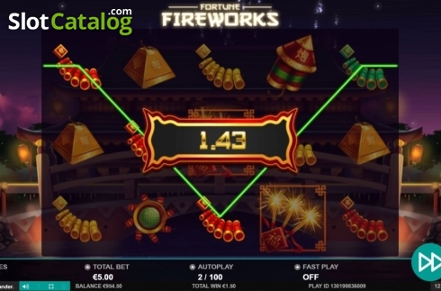 Скрин4. Fortune Fireworks слот