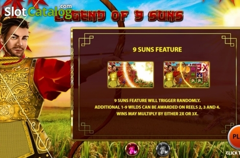 Скрин2. Legend of 9 Suns слот