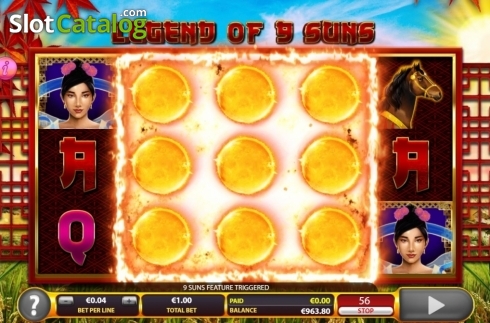 Скрин6. Legend of 9 Suns слот