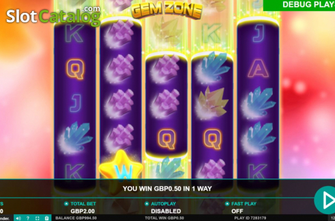 Скрин4. Gem Zone слот
