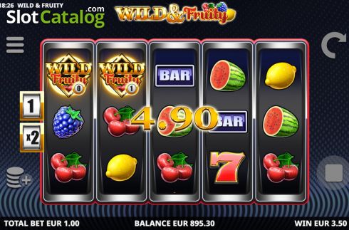 Скрин6. Wild and Fruity слот