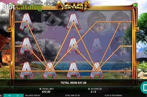 Скрин8. Aztar Fortunes слот