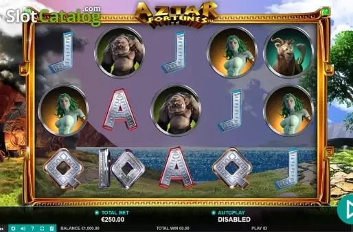 Скрин3. Aztar Fortunes слот