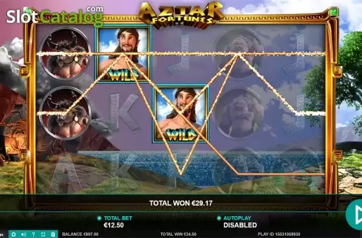Скрин7. Aztar Fortunes слот