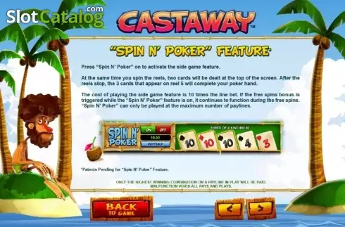 Скрин8. Castaway слот