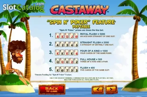 Скрин9. Castaway слот