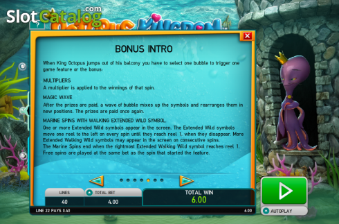 Скрин6. Octopus Kingdom слот