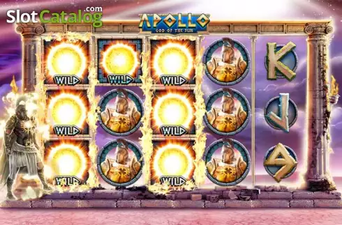 Скрин4. Apollo God of the Sun (Leander Games) слот