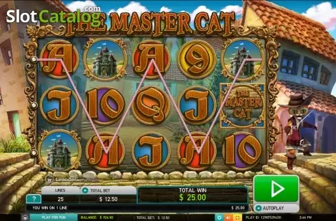 Скрин4. The Master Cat (Leander) слот