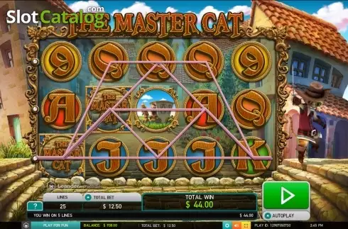 Скрин5. The Master Cat (Leander) слот