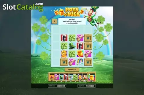 Скрин2. Pots o'Luck (Leander) слот