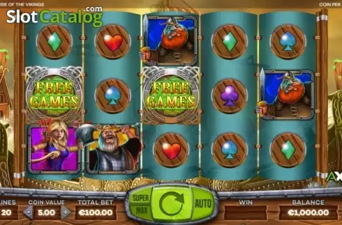 Скрин3. Rise Of The Vikings (Leander Games) слот