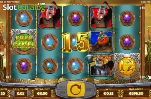 Скрин4. Rise Of The Vikings (Leander Games) слот