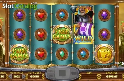Скрин8. Rise Of The Vikings (Leander Games) слот