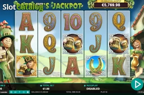 Скрин2. Patrick's Jackpot слот