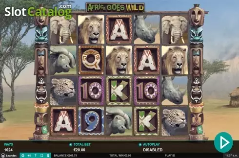 Скрин3. Africa Goes Wild слот