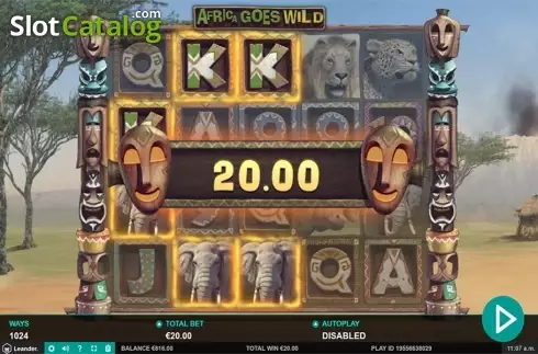 Скрин6. Africa Goes Wild слот