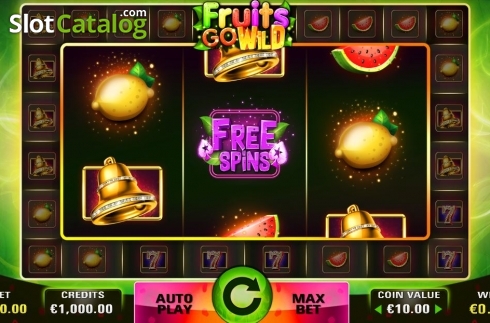 Скрин2. Fruits Go Wild слот
