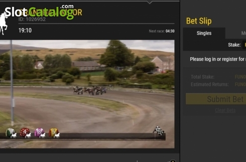 Скрин6. Virtual Racing слот