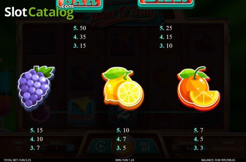 Скрин9. Feast O Fruit слот