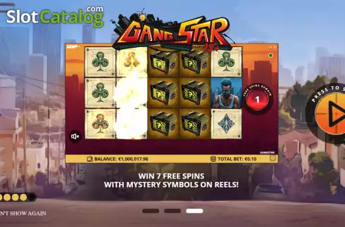Скрин2. GangStar слот