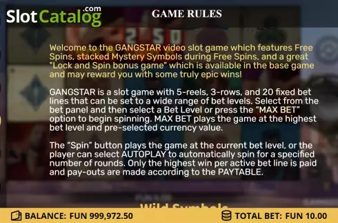Скрин8. GangStar слот