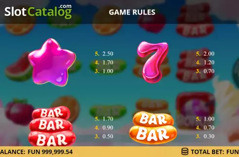 Скрин8. Sweet Vegas слот