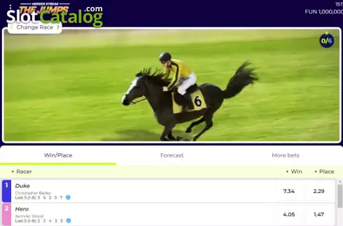 Скрин2. Horses Streak - The Jumps слот