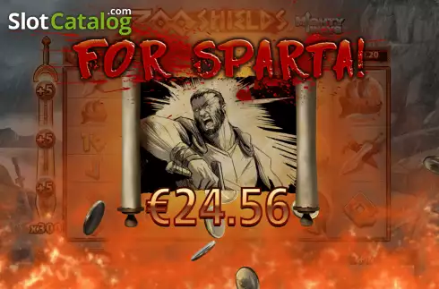 Скрин9. 300 Shields Mighty Ways слот