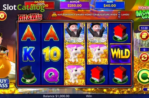 Скрин3. Monopoly Money Grab слот