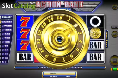 Скрин5. Action Bank Cash Shot слот