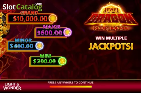 Скрин2. Jewel of the Dragon Red Phoenix слот