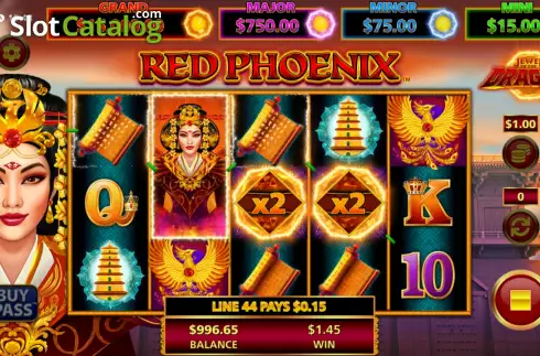 Скрин4. Jewel of the Dragon Red Phoenix слот