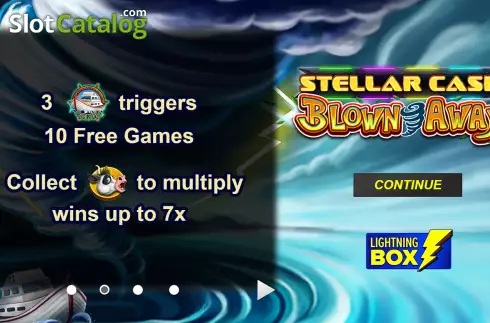 Скрин2. Stellar Cash Blown Away слот